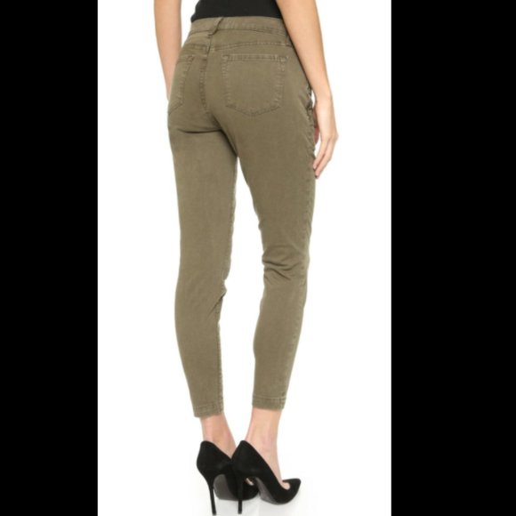J Brand Utility Zip Moto Army Skinny Ankle Pant - Picture 12 of 13